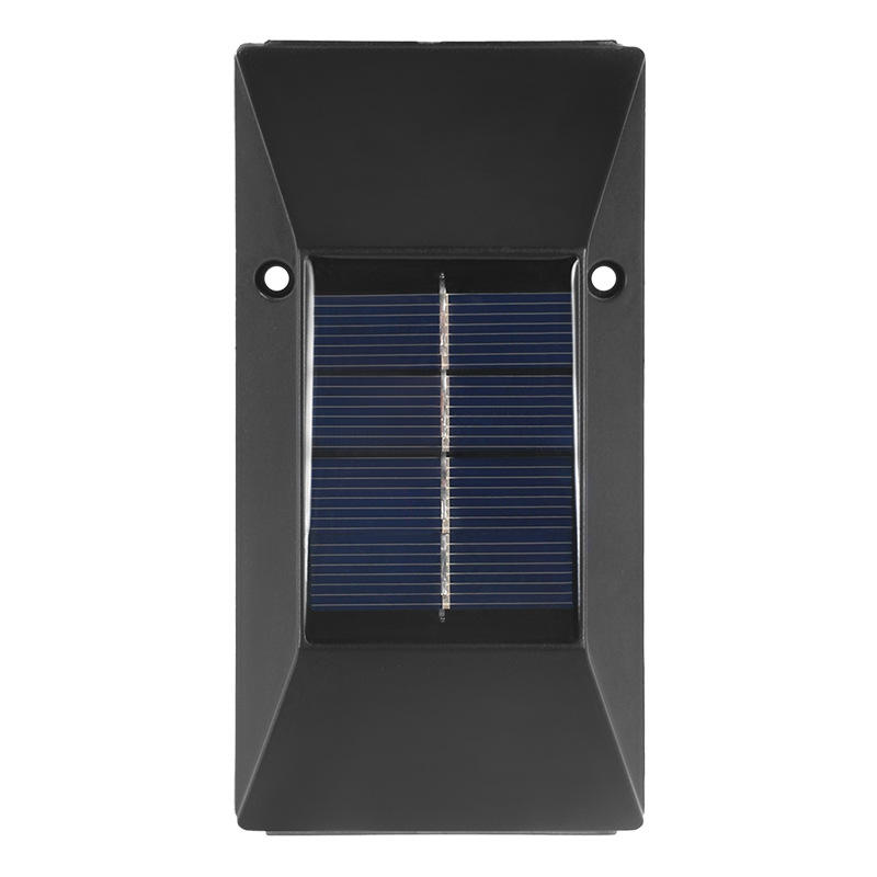 Neuestes Produkt Abs Indoor Hotel Dekoratives Licht Outdoor Ip65 Wasserdichte Solar-LED-Wandleuchte Solarpanel LED-Straßenlaterne