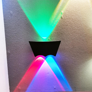 Außenwandleuchte, LED-Leuchten, IP65, wasserdicht, rund, quadratisch, oberflächenmontiert, nach oben und unten montiert, moderne Außenwandleuchte