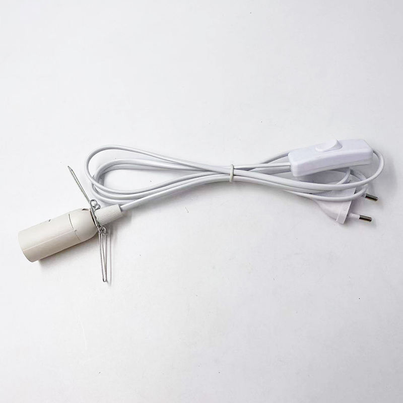 E14 301 Dimmerschalter 1,8 m Kabel 1,5 m Kabel 2 m Kabel US/EU-Stecker Licht 301 Dimmerschalter E14-Lampensteckerschalter mit Feder und blankem Körper
