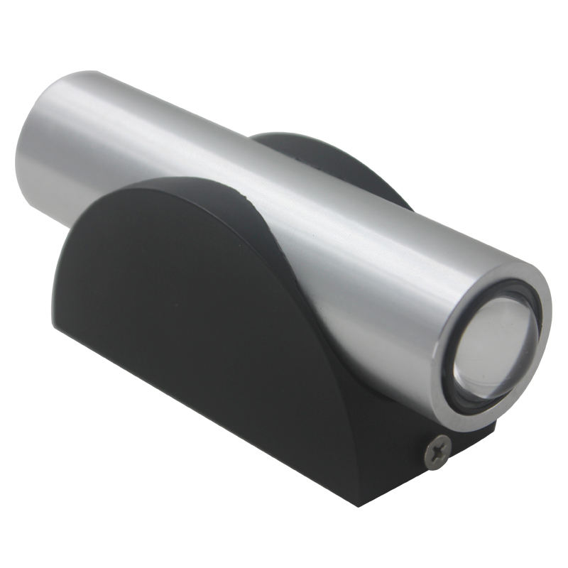 Einfacher Stil 2W 6W LED-Wandleuchte AC85-265V Aluminium Delikat Nachttischbeleuchtung für Innen-Hotel-Treppengangleuchte