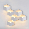 Moderne LED-Leuchte, 120 mm, kubisch, wasserdicht, Wandleuchte und dekoratives Nachtlicht im Freien für Haus und Garten, günstiger Preis