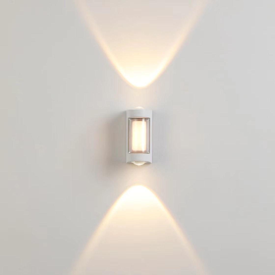 2023 Moderne LED-Wandleuchte Wasserdicht IP65 Up Down 10W Außenbeleuchtung Home Hotel Shop Korridor Veranda Wandleuchte Wandleuchten AC 220V 110V