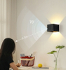 2023 USB Aufladbare Wand Lichter Hause Innen Motion Sensor Beleuchtung Schlafzimmer Nacht Lampe Korridor Treppe Dekor Lichter Wand Lampe