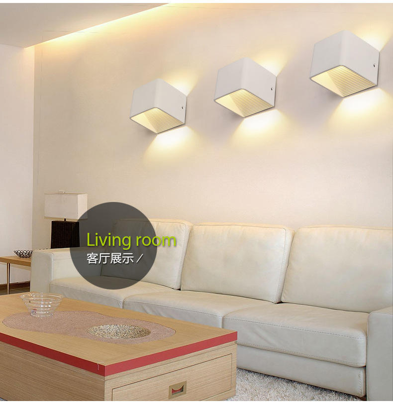 2023 3W 5W LED Wand Lampe Lampada Schlafzimmer Neben Wand Licht Hause Innen Dekoration Beleuchtung Korridor Aluminium Wand leuchte AC90-260V