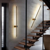 Nordic Slaapkamer Nachtkastje Wandlamp Creativev Klok Lange Trap Gang Gangpad Woonkamer Achtergrond Wall Art Lampe Cafe Hotel