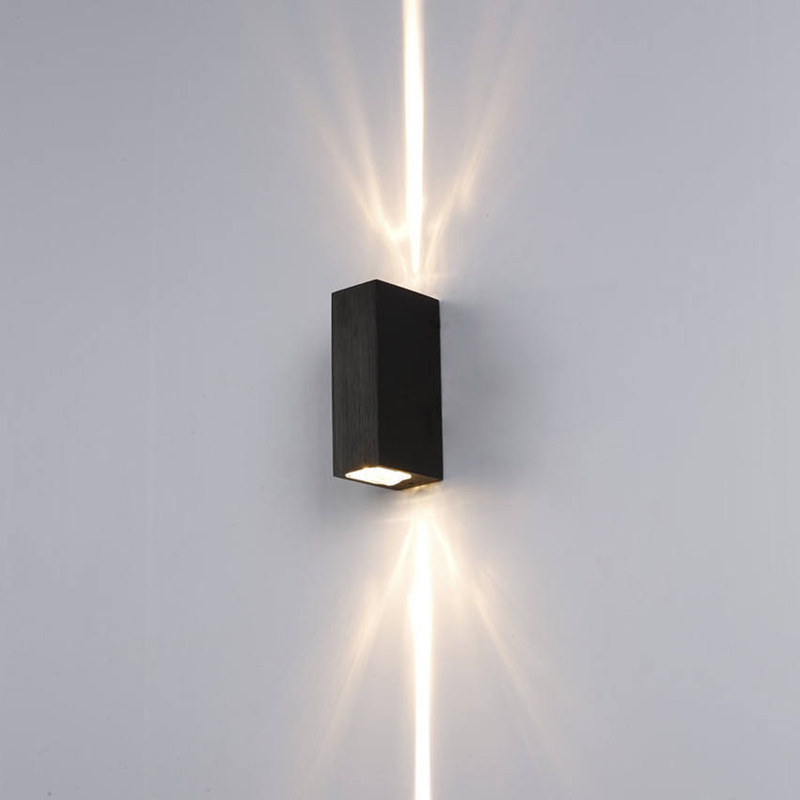 6W kleine große moderne Wandleuchte Außenbeleuchtung Indoor wasserdichte LED-Lampe Wohnzimmer Gang Park Landschaft Garten Licht