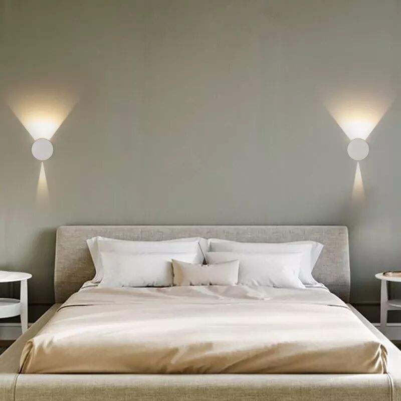 Wandleuchte für Hotel, LED-Innenraum, Heimdekoration, Wandleuchte, Aluminium, Schlafzimmer, Nachttischlampe, Wohnzimmer, Flur, Arbeitszimmer, Dekoration, Wandleuchten