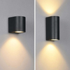 Moderne Außenwandleuchten Ip65 wasserdichte Innenwandbeleuchtung nach oben und unten Außenbeleuchtung Wandleuchte Lampe