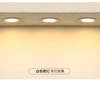 6 W 8 W 12 W 18 W LED-Deckenleuchte, Downlight, Deckenleuchte, kommerzielle dreifarbige Temperatur-Einbauleuchte