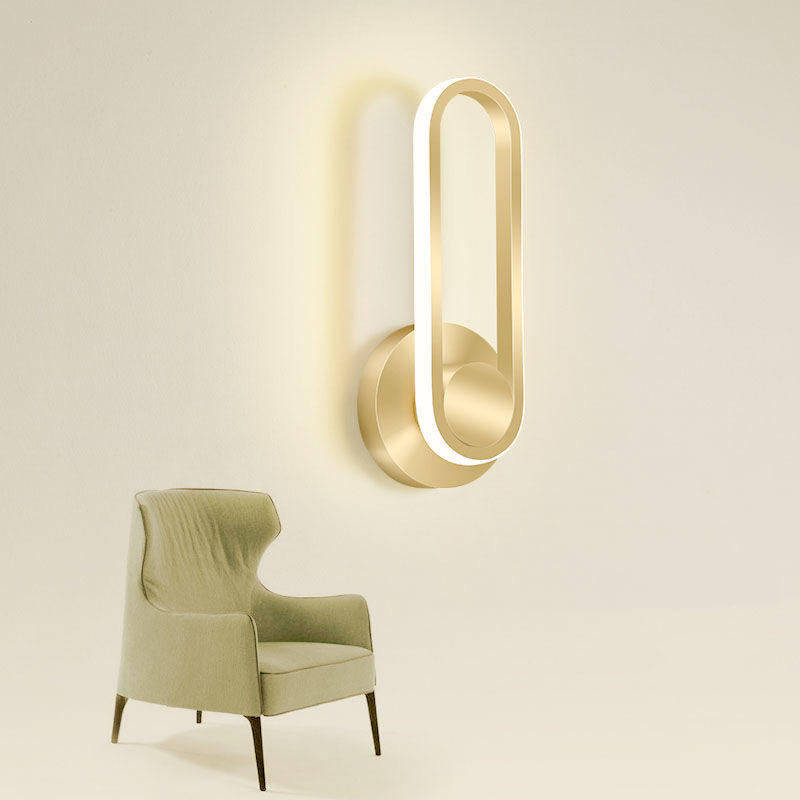 12 W drehbare Wandleuchte, Nachttisch-LED-Nachttischlampe, Wand-Nachttischlampen, Wandleuchte, Schlafzimmer, Nachttisch-LED-Hintergrund-Wandlampe, drehbarer Gang, Wandleuchte, Innenlampenmontage, Beleuchtung