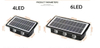 6LED Solar Wandleuchte Im Freien Wasserdichte LED Wandleuchten für Hof Straße Landschaft Garten Dekor Lampe Solar Außenwandleuchte