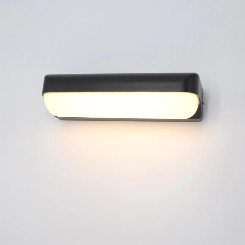12W LED-Außenwandleuchte, wasserdichte LED-Wandleuchte, einfache Gangtreppe, Innenhofleuchte, Balkonwandleuchte, superhell