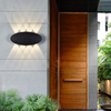 Neue Fabrik Großhandel IP65 Aluminium wasserdichte Outdoor-Up- und Down-LED-Wandleuchte Wandleuchten für Zuhause 