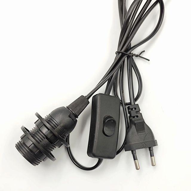CE-Lampenfassung, Lampenfassung, Kunststoff-Lampensockel, E14-Kunststoffring, runder Stecker, 301-Dimmerschalter, 303-Schalter, Himalaya-Salzlampenstecker