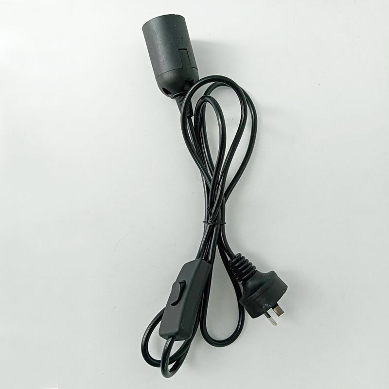 Material Wasserdichter Lampenhalter E27 Kunststoff Schwarz Weiß PVC Stil Gummi Farbe Schraube Herkunft Eisen Cooper E27 Glühbirnenfassung