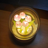Handgefertigtes Tulpen-Nachtlicht, wärmeschrumpfbare Folie, DIY-Material, künstliche Blume, Tulpen-Nachtlicht, Heimdekoration, Geschenk für Gitlfriend