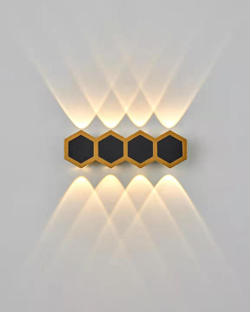 2W 3W 5W 6W 7W 8W moderne minimalistische weiße Quantum-Wabenwandlampe berührungsempfindliche moderne Wandlampe minimalistische Waren