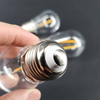 E14 S14 Glühlampe E27 dekorative Lampenkette LED-Birne 110 V 3 V Solar-Edison-Birne Vintage PC Kunststoff A-Filament