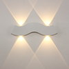 IP65 4W Nordic Wasserdichte wand lampe einfache led wohnzimmer Hintergrund Wand Lampe hotel halle korridor beleuchtung Up und Unten licht