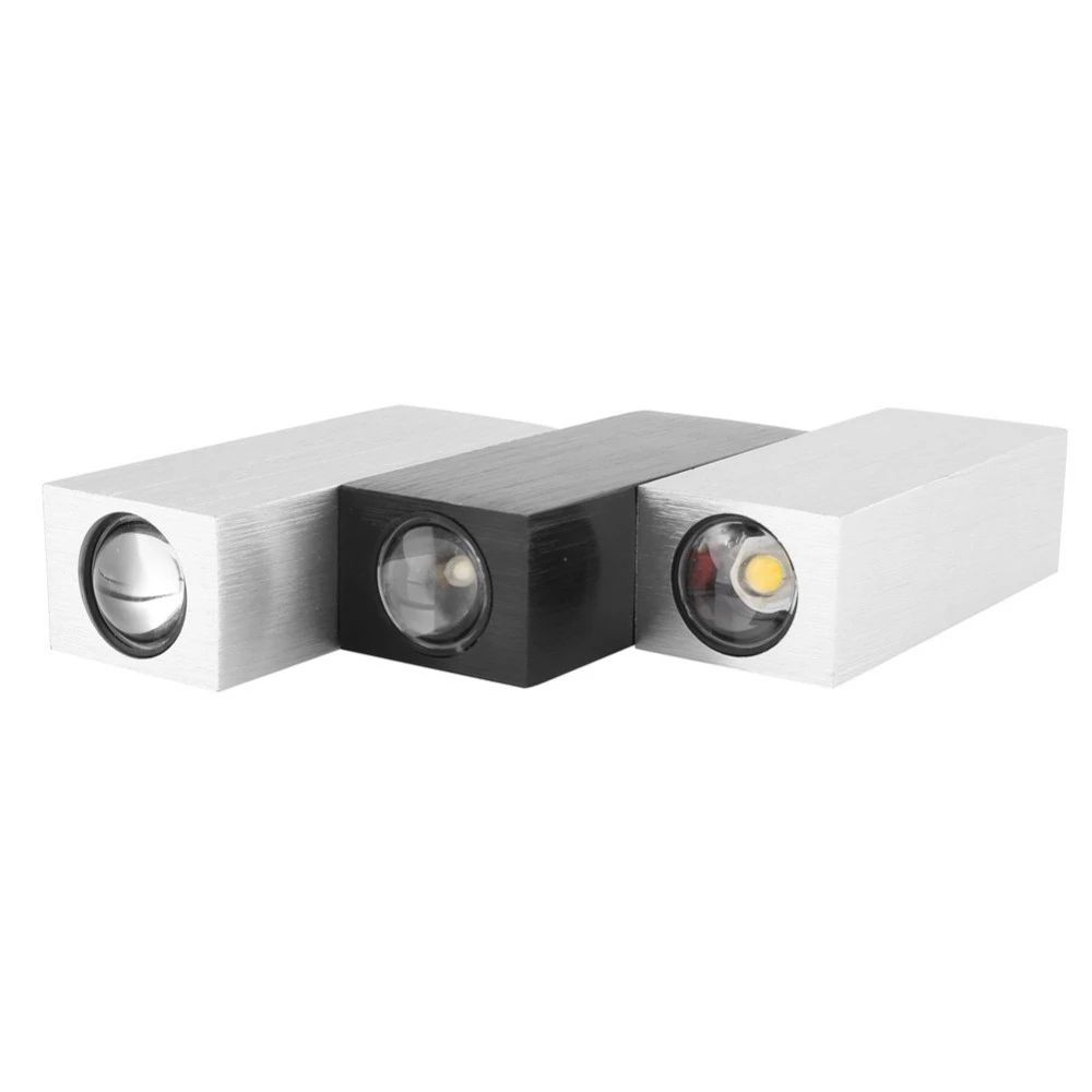 6W SILBER Dekoratives LED-Licht Neue Außentreppen-Wandleuchte und Außennachtlicht-Wandleuchten für zu Hause, ausgefallene Lichter für zu Hause