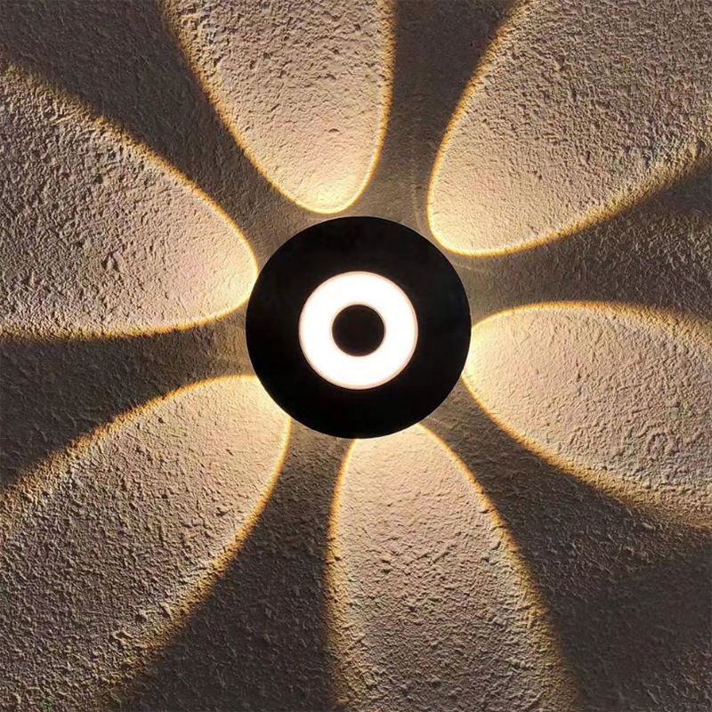 8W 10W 12W LED Pilz wasserdichte Wandleuchte feuchtigkeitsbeständige Wandleuchte Neue LED-Wandleuchte modern minimalistisch für den Außenbereich