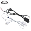 Heißer verkauf 301 Dimmbare Taste Schalter EU Stecker Draht 301 dimmer schalter UNS Stecker AC110-220V 1,8 M draht