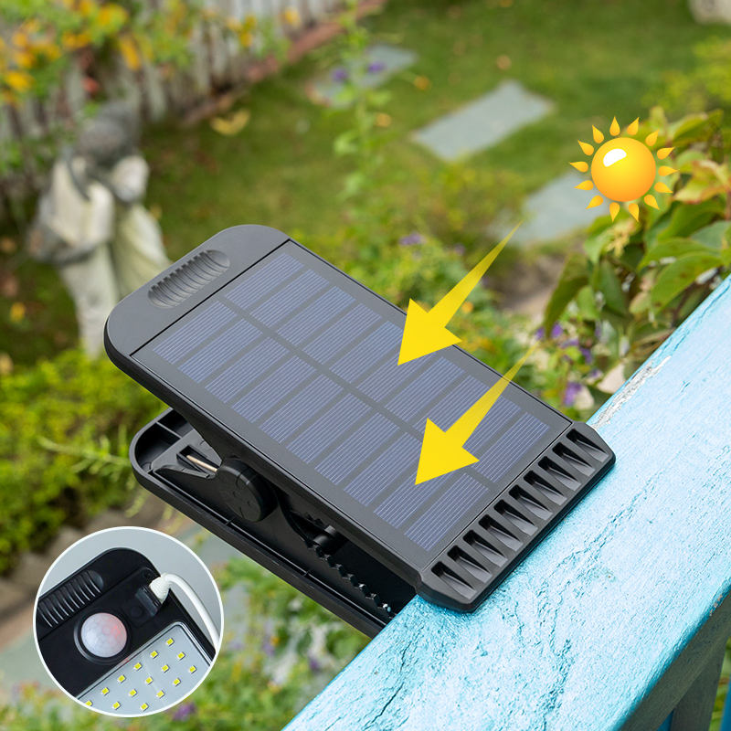 Hochwertige wasserdichte Ip65 doppelseitige LED-Wandleuchte, moderne Solar-Wandleuchte für den Außenbereich, beleuchtet die Wand, den Garten, die Solarleuchte nach oben und unten