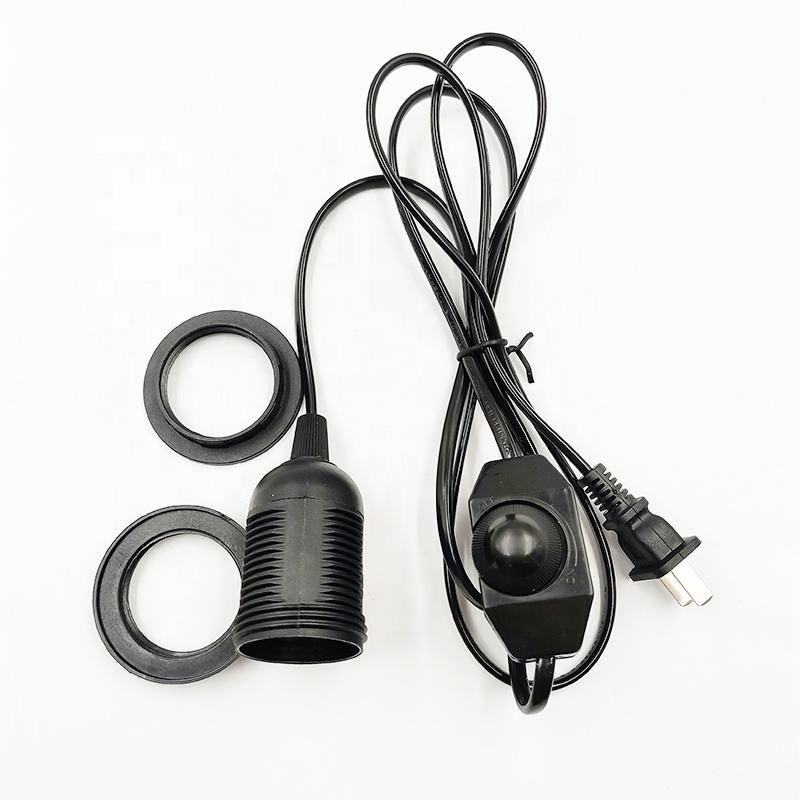 110V 220V 301 Dimmschalter Dimmbarer Schalter E26 E27 Elektrischer Kabelstecker Schalterdraht 0,75 mm 0,5 mm 0,35 mm E26 Lampenfassung