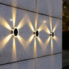 Moderne Motion Sensor Sicherheit Energie Notfall Wasserdicht Garten Solar Hause Licht Led Solar Powered Außen Wand Licht Wand Lampe