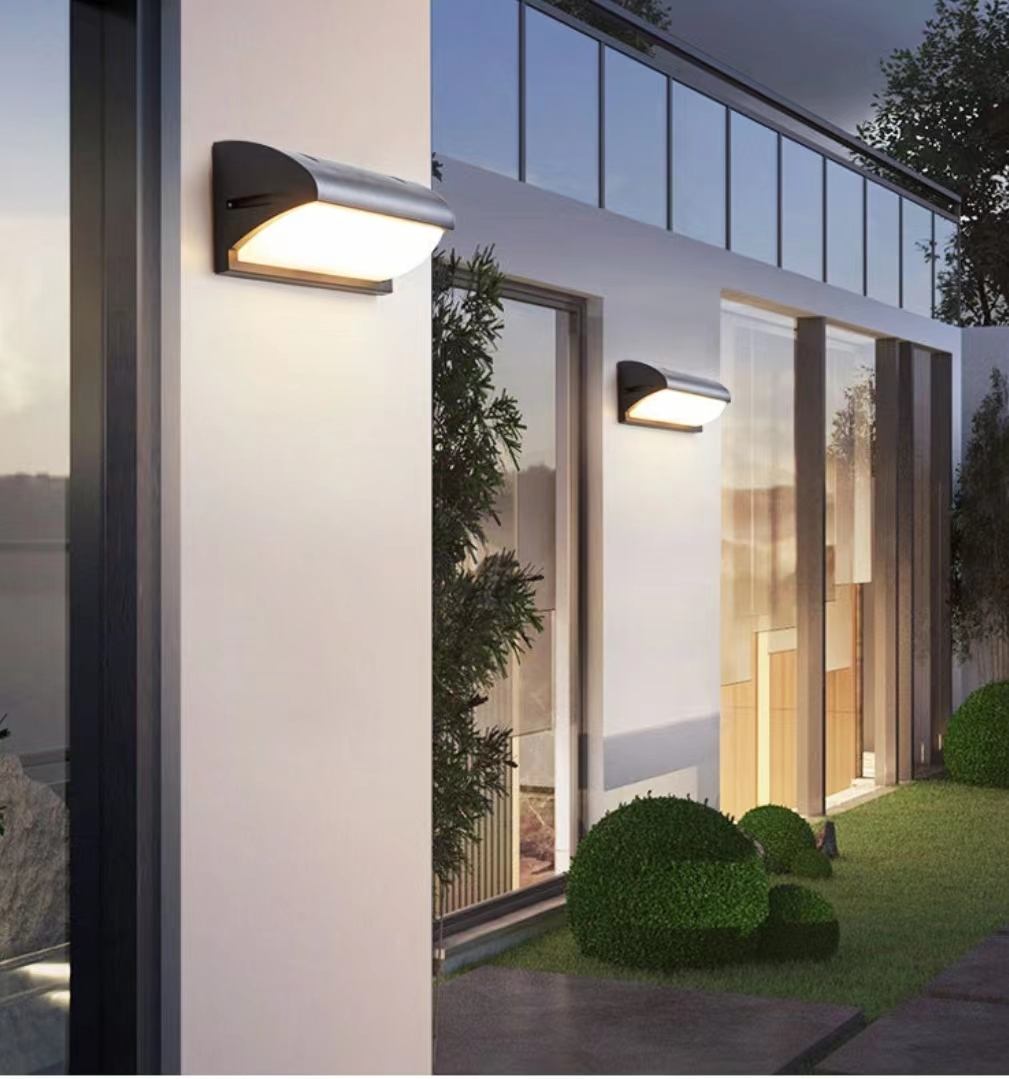 12W LED-Außenwandleuchte, wasserdichte LED-Wandleuchte, einfache Gangtreppe, Innenhofleuchte, Balkonwandleuchte, superhell