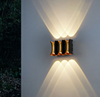 Gartenglas-Wandlampen, Außenleuchte, Retro-IP65-wasserdichte LED für Haus, Veranda, Korridor, Gateway und Tor, Terrasse