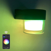LED Smart Wand Lampen 10W Outdoor Tuya Wifi Cube RGB App Dimmbare Wandleuchte Wasserdicht Garten Alexa Google Hause acryl Wand Licht
