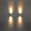 2x1W AC85-265V Aluminium Moderne LED Wandleuchten Wandleuchte Wandleuchte Spiegelleuchte für Innenwanddekoration oder Beleuchtung
