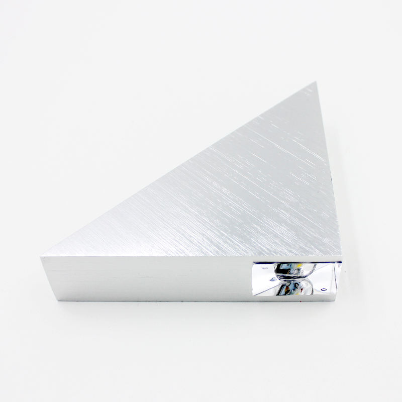 Dreieckige 3-W-Splitter-LED-Wandleuchte für Innenbeleuchtung, AC85-265V, Beleuchtungskörper, Aluminium, kein Flimmern, ferngesteuerte Wandleuchten
