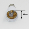 E27 auf B22 Sockel Beleuchtung Zubehör Basis Sockel Adapter Konverter für LED-Licht Lampe Bajonett Schraube Glühbirne
