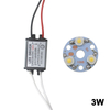 3 W Hochleistungs-Glühbirnenlampe mit LED-Treiberadapter, Treiber-Beleuchtungstransformator 280–300 mA