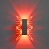 Aluminium-RGB-Projektionslampe für den Innenbereich, Wohn-Deko, Bar, Hotel, Restaurant, Beleuchtung nach oben und unten, LED-Nachtlicht