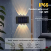 Straßenlaterne, LED-Solarleuchte, im Freien, wasserdicht, Balkon-Solarleuchten für Hof, Straßenlandschaft, Garten, Dekor, Lampe im Freien