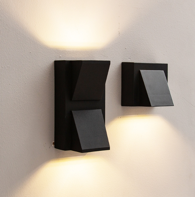 Heißer Verkauf 5W 12W Außenbeleuchtung Wasserdichte Wandleuchte Moderne Aluminium Up And Down LED-Wandleuchte zu Fabrikpreisen