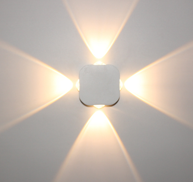Outdoor 4W LED Wandleuchte Up And Down Aluminium Wandleuchte Garten LED Wandleuchte