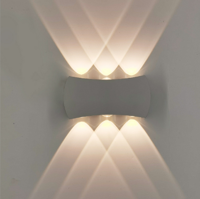 Moderne einfache kreative im Freien wasserdichte Wandleuchte LED Hoflampen Tor Lampe Balkon Garten Wandleuchte