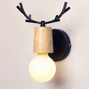 Nordic einstellbare LED Wand Lichter bunte cartoon Deer Antlers schlafzimmer lese leuchte wand montiert kinder zimmer beleuchtung E27