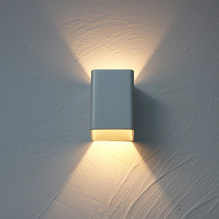 5W AC85-265V Modernes Aluminium Art Deco RGB Schlichtes Design Beleuchtungskörper Nachttischlicht Schlafzimmer Nachtlicht