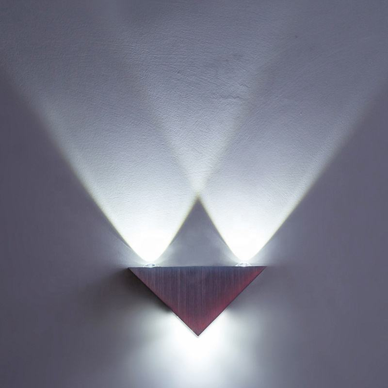 LED-Wandleuchte, rechteckig, Nachttisch-Wandleuchte, Treppenleuchte, Spiegelleuchte, Innenleuchte, Wohnzimmer-Dekoration