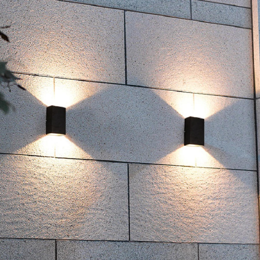 Up And Down COB Moderne LED-Wandlampen 10W Innen-Außenbeleuchtung Wandmontierte wasserdichte Wandleuchte