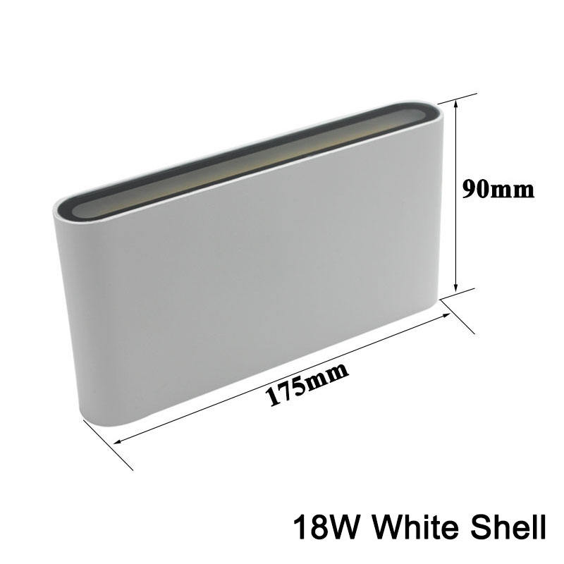 Moderne einfache wasserdichte Wandleuchte für den Außenbereich, LED-Hoflampen, Torlampe, Terrasse, Balkon, Gartenwandleuchte