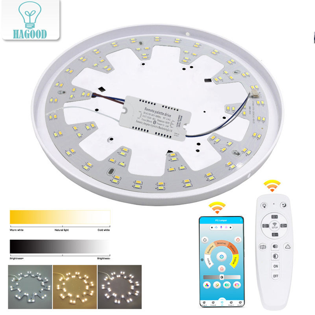 Intelligente 2,4-G-Ersatzlichtquellenoberfläche für Fernbedienung, Kronleuchter, Deckenleuchte, LED-Downlight, Deckenleuchte-Controller