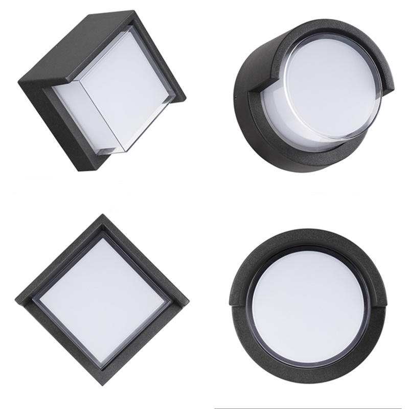Outdoor Tuya Wifi LED Smart Wand Lampen 10W Cube RGB App Dimmbare Leuchte Wasserdicht Garten Alexa Google Hause wand Licht AC85-265V