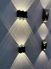 Bow Wandleuchte, Außenwand, LED-Beleuchtung, Außenleuchten, Lowes, moderne Außenbeleuchtung, moderne Außenbeleuchtung, Wandleuchten