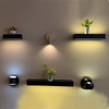 9W Smart Wandleuchte, App-gesteuertes LED-Licht, App-gesteuerte Beleuchtung, mobil, TUYA APP-Steuerung, LED-Wandleuchte, wasserdichte rechteckige Außenwandleuchte